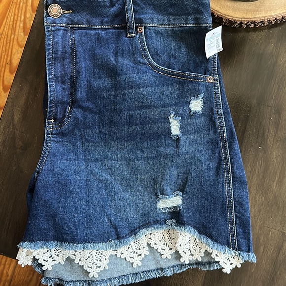 Maurice’s High Rise Crochet Lace 3.5 in. Shorts Size 18 - Picture 5 of 6